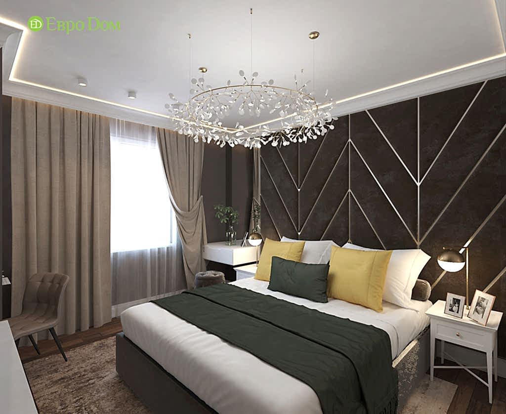 Дизайн четырехкомнатной квартиры 115 м2 в стиле неоклассика. Фото 08