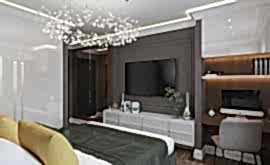 Дизайн интерьера 4-комнатной квартиры 114 кв.м. по адресу г. Алматы, ул. Озерная, д. 9, ЖК О7. Фото 4