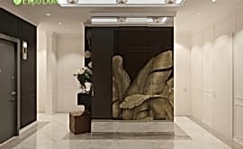 Дизайн интерьера 4-комнатной квартиры 114 кв.м. по адресу г. Алматы, ул. Озерная, д. 9, ЖК О7. Фото 3