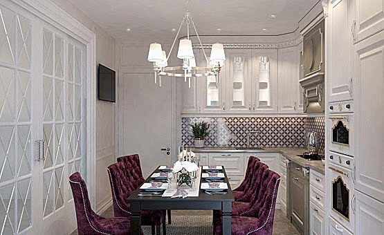 Дизайн интерьера 4-комнатной квартиры 114 кв.м. по адресу г. Алматы, ул. Озерная, д. 9, ЖК О7. Фото 1