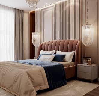 Дизайн трехкомнатной квартиры 95 кв. м в стиле неоклассика. Фото проекта