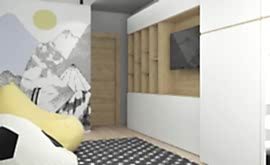 Дизайн интерьера 3-комнатной квартиры 106 кв.м. по адресу МО, Красногорский район, пос. Отрадненское, ул. Новотушинская,  д. 3, ЖК «Новое Тушино». Фото 2